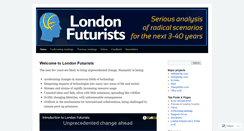 Desktop Screenshot of londonfuturists.com