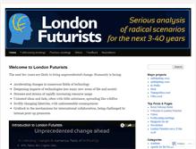 Tablet Screenshot of londonfuturists.com